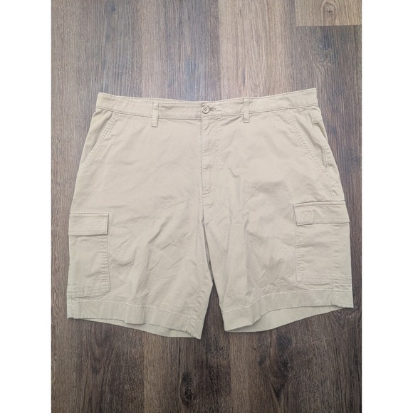Savane Other - Savane Cargo Shorts 38 Mens Tan Beige Chino Cotton Outdoor Hiking Casuel Summer